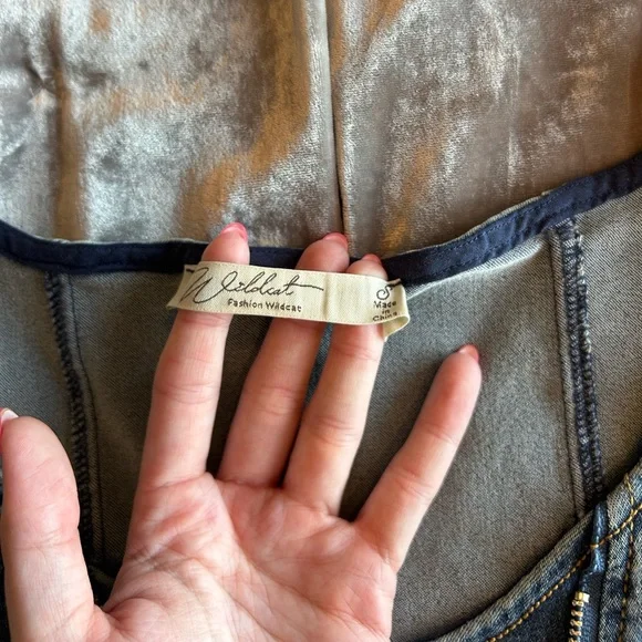 Denim Matching Skirt and Top Set - Picture 9 of 9